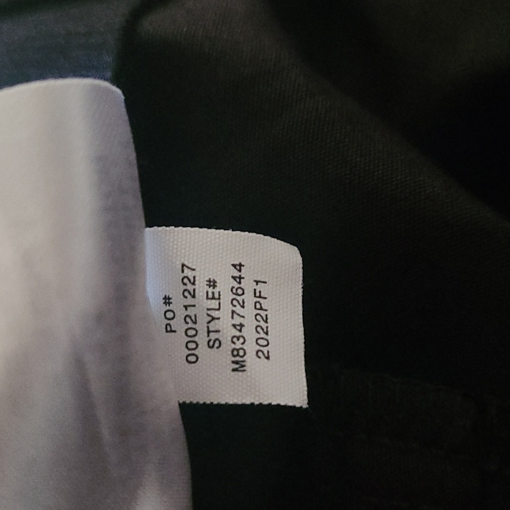 NEW Vince Men's Black Tapered Cuffed Flat-Front Cropped Trousers Pants Sz 34 - Picture 10 of 10